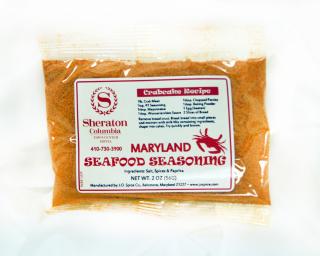 Sheraton Hotel Spice Packet