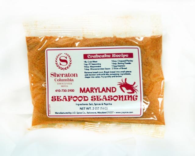 Sheraton Hotel Spice Packet