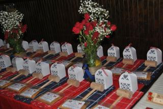 Bennett Wedding Mallet & Spice Favors!