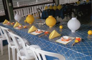 Mark & Shannie Reception Table