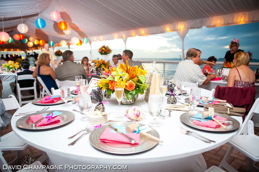 Patricia and Kevin Wedding Table with Mallets