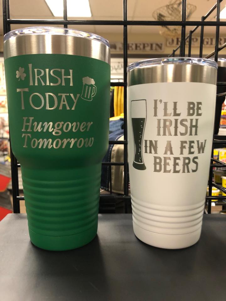 St. Patrick's Day Tumblers