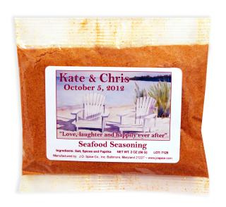 Kate & Chris Wedding Spice Packet