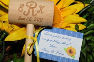 Erin and Kevin Wedding Mallet