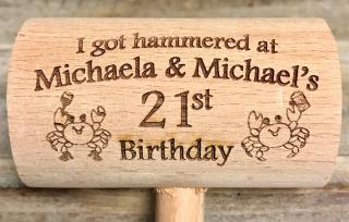 Michaela and Michaels 21st