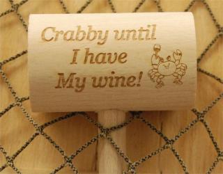 Crabby until I have my wine