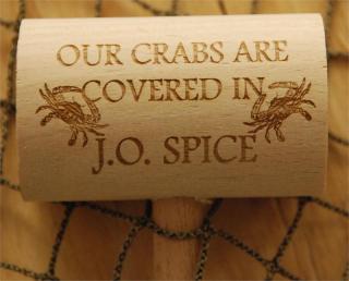 Crabs covered in J.O.