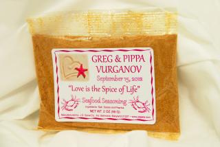 Love Is The Spice of Life Wedding Spice Packet